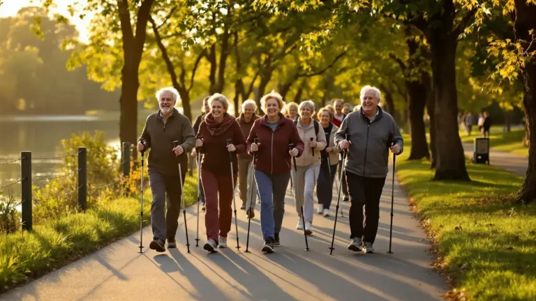 Chůze s holemi přináší často opomíjené zdravotní výhody