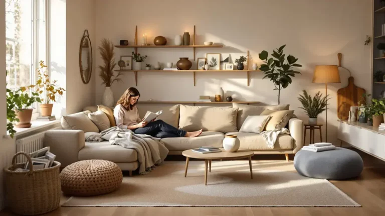 Přisunutí pohovky ke zdi: běžná chyba, která v roce 2026 kazí atmosféru vašeho obývacího pokoje